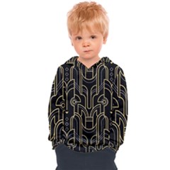 Art Deco Geometric Abstract Pattern Vector Kids  Overhead Hoodie by BangZart