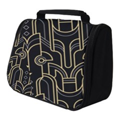 Art Deco Geometric Abstract Pattern Vector Full Print Travel Pouch (small) by BangZart