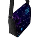 Realistic night sky poster with constellations Flap Closure Messenger Bag (S) View2