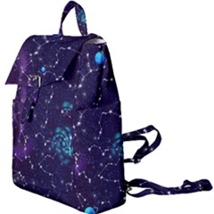 Realistic Night Sky Poster With Constellations Buckle Everyday Backpack by BangZart