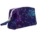 Realistic night sky poster with constellations Wristlet Pouch Bag (Large) View1