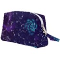 Realistic night sky poster with constellations Wristlet Pouch Bag (Large) View2