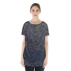 Damask Seamless Pattern Skirt Hem Sports Top by BangZart