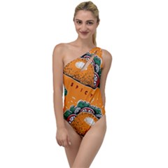 Seamless Pattern With Taco To One Side Swimsuit by BangZart