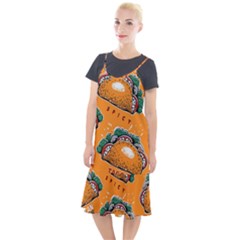 Seamless Pattern With Taco Camis Fishtail Dress by BangZart