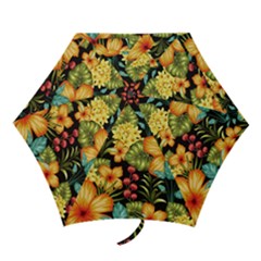 Fabulous Colorful Floral Seamless Mini Folding Umbrellas by BangZart