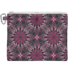 Seamless Pattern With Flowers Oriental Style Mandala Canvas Cosmetic Bag (xxxl) by BangZart