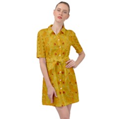 Blossoms  So Free In Freedom Belted Shirt Dress by pepitasart