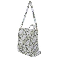 Modern Abstract Intricate Print Pattern Crossbody Backpack by dflcprintsclothing