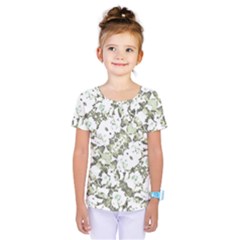 Modern Abstract Intricate Print Pattern Kids  One Piece Tee