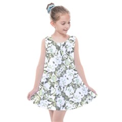 Modern Abstract Intricate Print Pattern Kids  Summer Dress by dflcprintsclothing