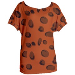 Cheetah Women s Oversized Tee by bethmooreart