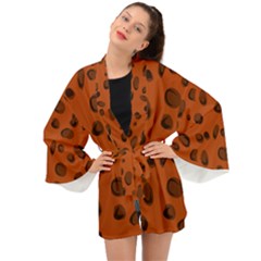 Cheetah Long Sleeve Kimono by bethmooreart