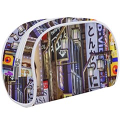 Shinjuku District Urban Night Scene, Tokyo Japan Makeup Case (large) by dflcprintsclothing