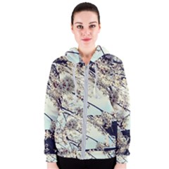 Plum Blossoms Women s Zipper Hoodie