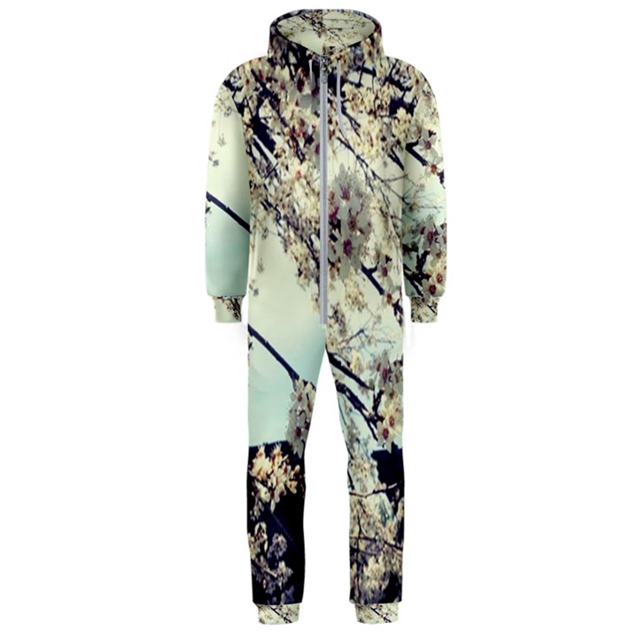 Plum Blossoms Hooded Jumpsuit (Men) 