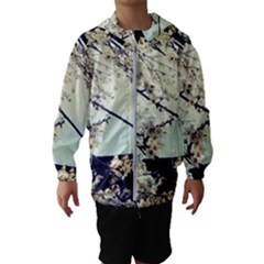 Plum Blossoms Kids  Hooded Windbreaker