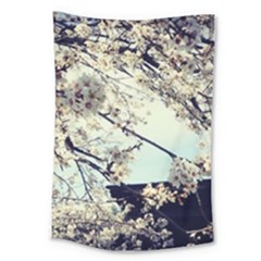 Plum Blossoms Large Tapestry