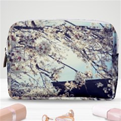 Plum Blossoms Make Up Pouch (medium) by okhismakingart