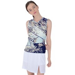 Plum Blossoms Women s Sleeveless Sports Top by okhismakingart