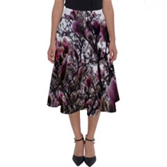 Saucer Magnolia Tree Ii Perfect Length Midi Skirt