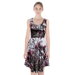 Saucer Magnolia Tree Ii Racerback Midi Dress