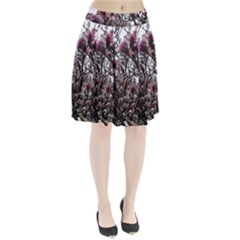 Saucer Magnolia Tree Ii Pleated Skirt by okhismakingart