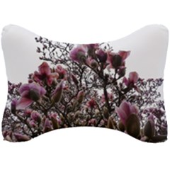 Saucer Magnolia Tree Ii Seat Head Rest Cushion by okhismakingart