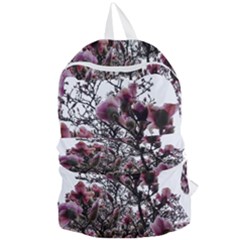 Saucer Magnolia Tree Ii Foldable Lightweight Backpack by okhismakingart