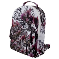 Saucer Magnolia Tree Ii Flap Pocket Backpack (small) by okhismakingart