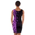 Purple Ivy gothic Wrap Front Bodycon Dress View2