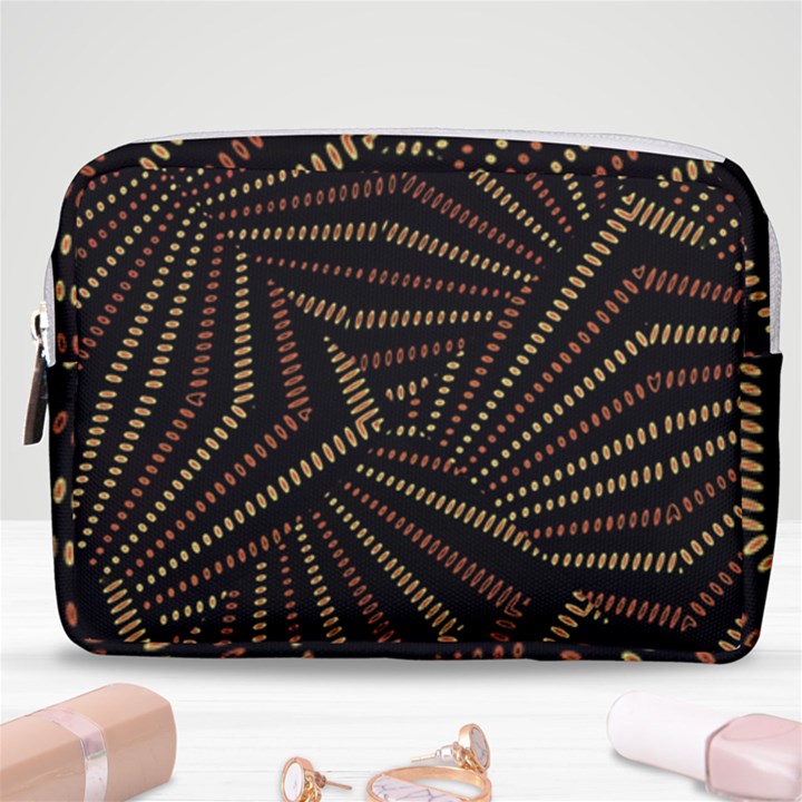 Vintage Etchnic Print Make Up Pouch (Medium)