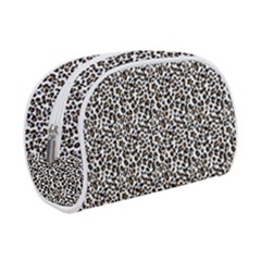 Leopard Spots Pattern, Geometric Dots, Animal Fur Print Makeup Case (small)