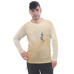 Taoist Talisman Men s Pique Long Sleeve Tee