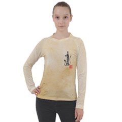 Taoist Talisman Women s Pique Long Sleeve Tee