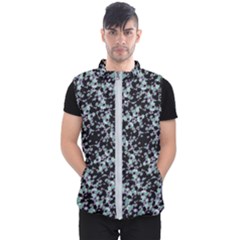 Intricate Modern Abstract Ornate Pattern Men s Puffer Vest by dflcprintsclothing