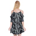 Intricate Modern Abstract Ornate Pattern Cutout Spaghetti Strap Chiffon Dress View2