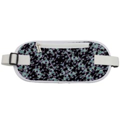 Intricate Modern Abstract Ornate Pattern Rounded Waist Pouch