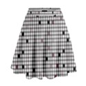 Pattern Petit carreaux High Waist Skirt View1