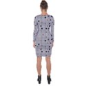 Pattern Petit carreaux Asymmetric Cut-Out Shift Dress View2