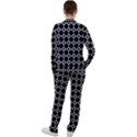 Pattern Abstrait Ronds Noir Casual Jacket and Pants Set View2