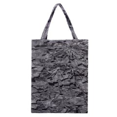 Black And White Texture Print Classic Tote Bag by dflcprintsclothing