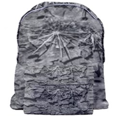 Black And White Texture Print Giant Full Print Backpack by dflcprintsclothing