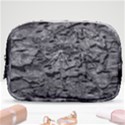 Black And White Texture Print Make Up Pouch (Small) View1