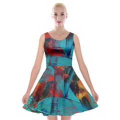 Magic Velvet Skater Dress