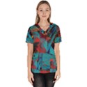 Magic Women s V-Neck Scrub Top View1