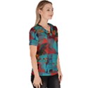 Magic Women s V-Neck Scrub Top View3