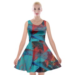 Magic Velvet Skater Dress