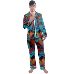 Magic Men s Long Sleeve Satin Pyjamas Set by WILLBIRDWELL