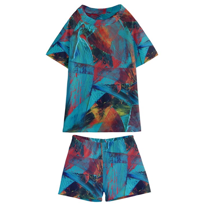 Magic Kids  Swim Tee and Shorts Set